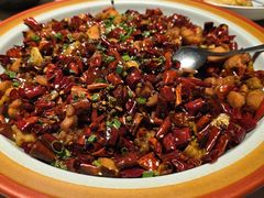 红川椒鸡丁肥肠-悦融琥珀·京鲁菜·海味珍品(西单店)