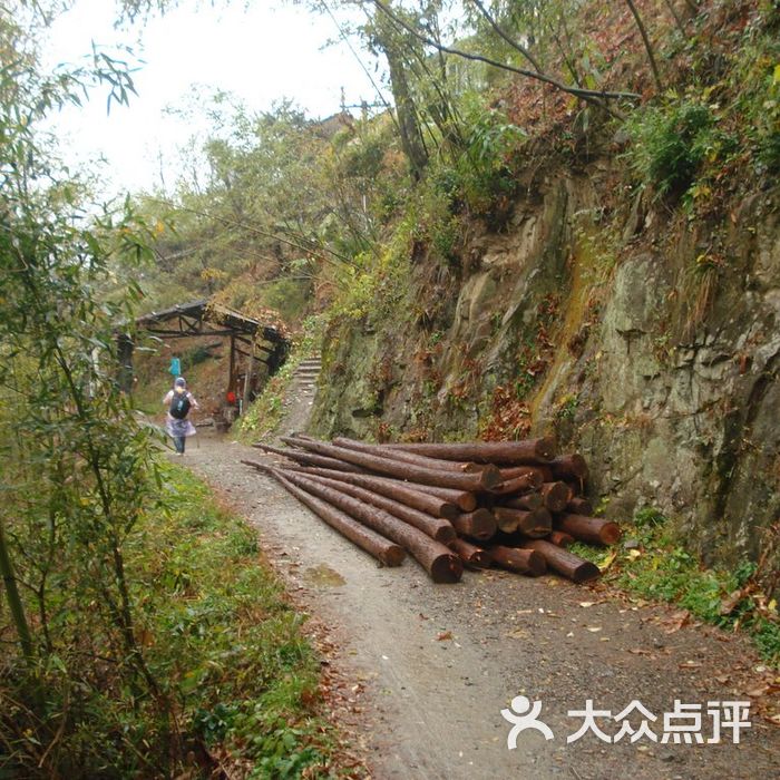 徽杭古道黄茅培村往千航客栈途中图片-北京自然风光-大众点评网
