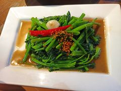 秘制虾酱炒空心菜-帕蓝·暹罗料理(曲阳店)