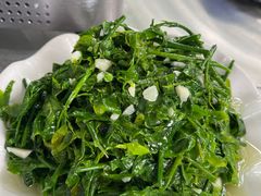 炒五指山野菜-翡翠老鸭店