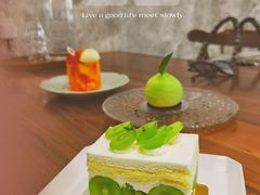 招牌日本青提蛋糕-侘寂甜品(自取店)