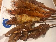 -路边摊小炉子烧烤