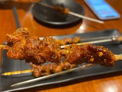 云南小黄牛肉串-麒麟风烤牛肉·云南烧烤小排档(丹凤街店)