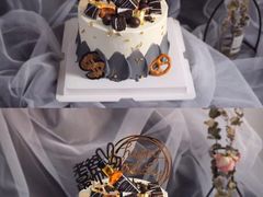 洋酒款男士生日蛋糕-艾加柒克蛋糕茶歇甜品台(春熙路店)