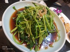 虾皮热炝芥蓝苗-海天楼中餐厅(吴宫泛太平洋酒店)