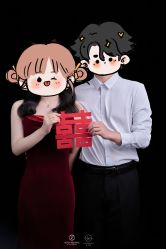 -桃子造型婚纱礼服(凤起广场店)