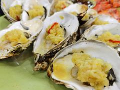 炭烧蒜蓉生蚝-贞姨美食·老字号海鲜大排档
