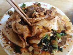 蒜泥白肉-温记府廟豆汤饭·始于1955年(海椒店)