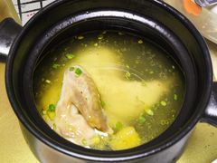 老母鸡汤配炒米-集贤门·徽菜(南山店)