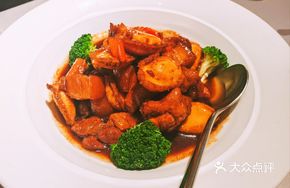 Braised Pork with Baby Abalone