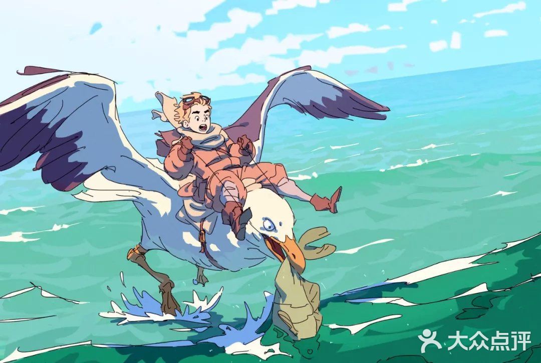 吉卜力风格插画，简单又美好的小清新！