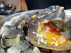 -围炉肉舍•炭烤活鳗•丹东海鲜烤肉(步行街店)