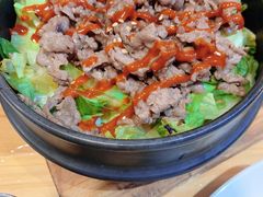 牛肉石锅拌饭-山海珍味韩国料理(奥城店)
