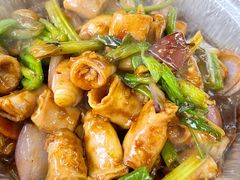 铁板厚身竹肠 58元-南记食粥坊·宵夜大排档(南桂店)