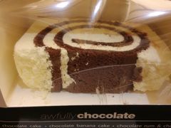 白巧克力瑞士卷-Awfully Chocolate(来福士广场店)