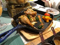 花开果香烤鸡-蜜桃花开·中西融合菜E&W(南长街店)