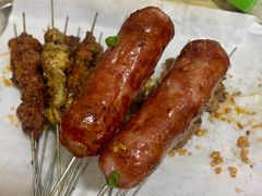 自制火腿肠-野火鲜货烧烤(河边小院店)