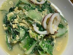 笔管鱼炒小白菜-必点海鲜·鲅鱼水饺(鞍山西道店)