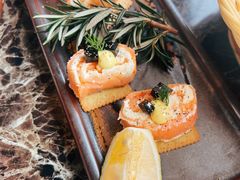 黑醋啫喱配奶油芝士三文鱼卷-Lets burger非常汉堡·环球风味(蓝色港湾店)