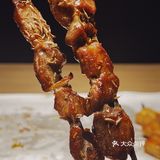 烤油边好吃～脆皮大肠和羊肝有好吃的潜力但是可惜有点老了