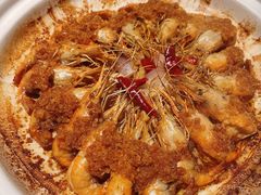 蒜焗罗氏虾-粗茶淡饭·隐庐私厨(东亭店)