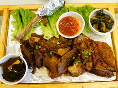 炒烤羊腿-橄榄季酒店