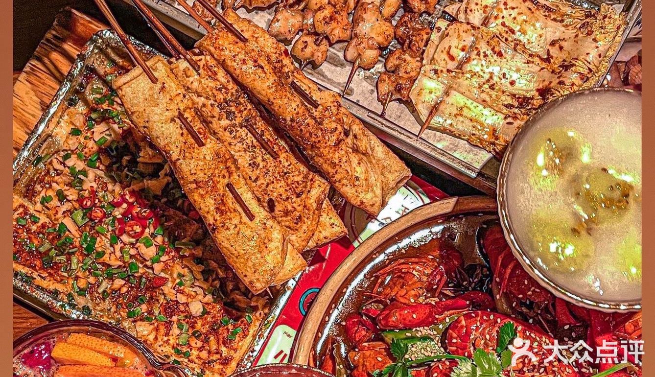 这家烧烤酒场我一周也就来5次吧