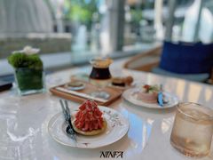 -深圳威尼斯英迪格酒店-邻芙花廊下午茶·NINFA GALLERY·蛋糕·咖啡
