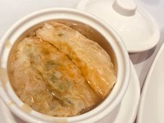 竹笙高汤鲜竹卷-彩福皇宴(皇室堡店)