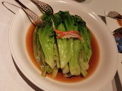 白灼罗马生菜-悦融琥珀·京鲁菜·海味珍品(西单店)