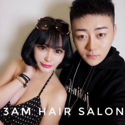 点击看大图 -3AM HAIR SALON染发接发