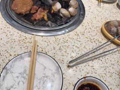 -泰白海鲜烧烤 丹东黄蚬子