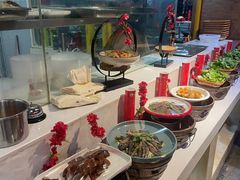 自助取餐区-大融厨·鸡毛店·川菜(果壳里东安湖店)