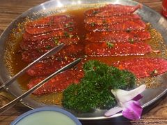 -明洞阿姨·韩式酱蟹烤肉·创意料理(三元桥店)