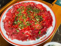 鲜切嫩牛肉-蜀辣居鲜货老火锅(簇桥富顿中心店)