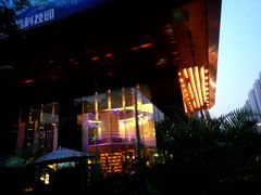-深圳温德姆至尊酒店·大堂吧·户外花园