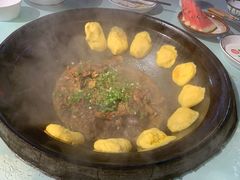 土鸡炖粉条-鱼窝棚柴火铁锅炖(富山屯店)