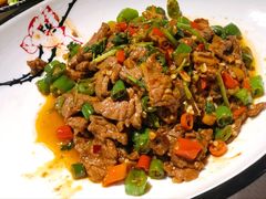 小炒黄牛肉-俏湘私房菜(国贸店)