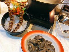 -鲜入围煮花胶鸡海鲜火锅