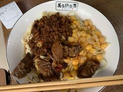 花市豌杂面加牛肉-花市豌杂面(民生路店)