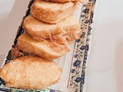 鸡蛋炸馒头片-大槐树烤肉馆