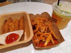 炸鳕鱼排-肥安娜·小吃·饮品