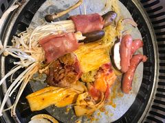 -九寸花汀海鲜烤肉自助(中东迪克店)