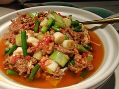 豆花渣渣牛肉吊龙-雀蓝川菜(滨湖万象汇店)