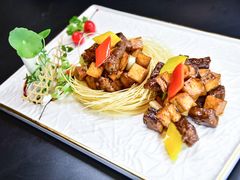 黑椒珍菌牛肉粒-雪龙轩中餐厅(银基冰雪酒店)