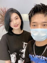 -I+造型烫发染发