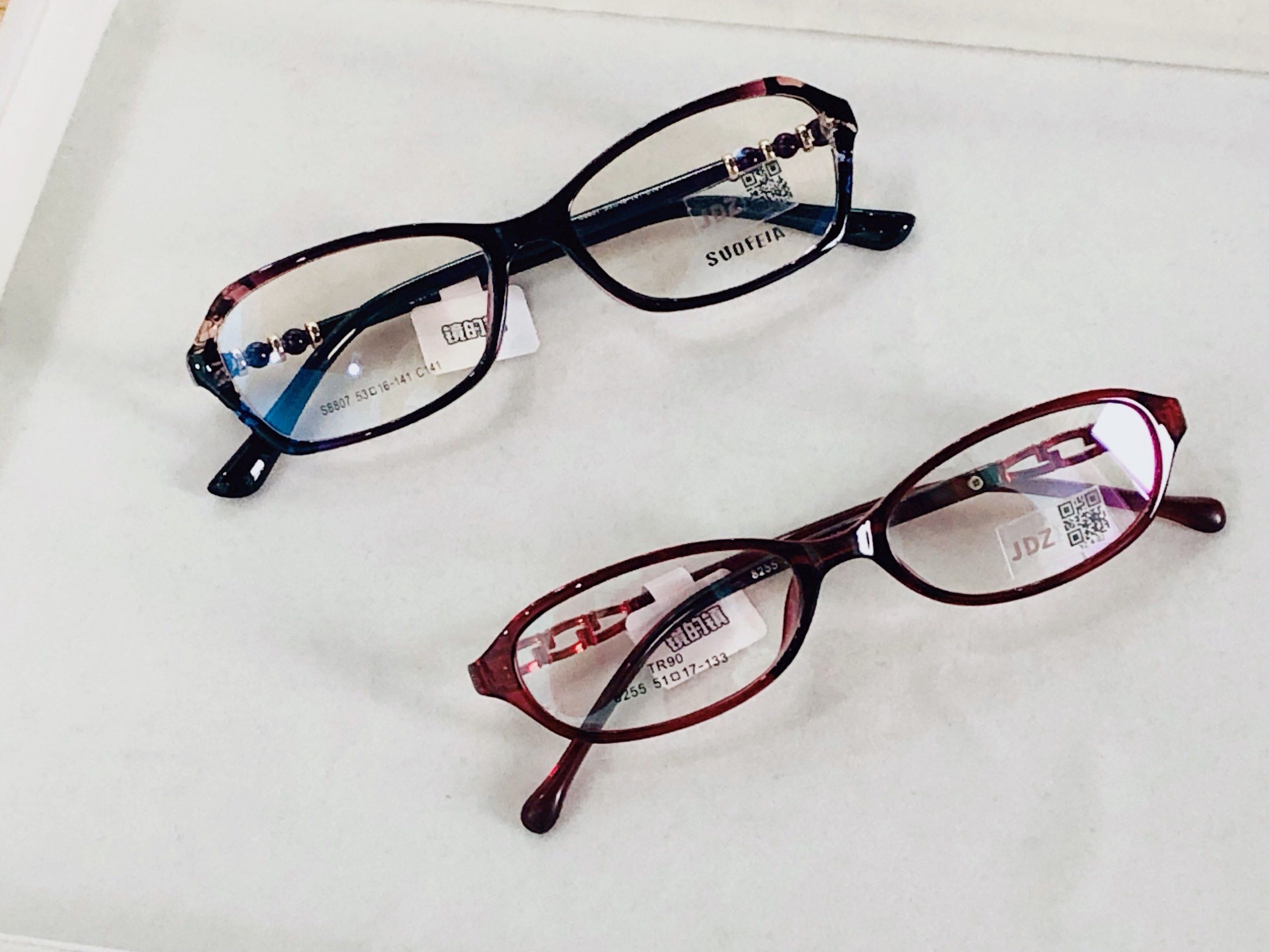 女款超轻板材眼镜框