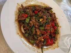 爆炒黄牛肉-好兄弟郭巨海鲜(天一阁店)