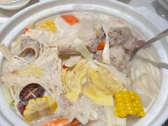 招牌猪骨煲-三人行骨头王火锅(长寿店)
