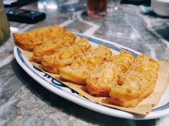 藕片酿虾滑-禄婶鸡煲·打边炉